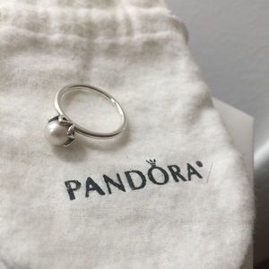 Cultured Elegance Pandora ring